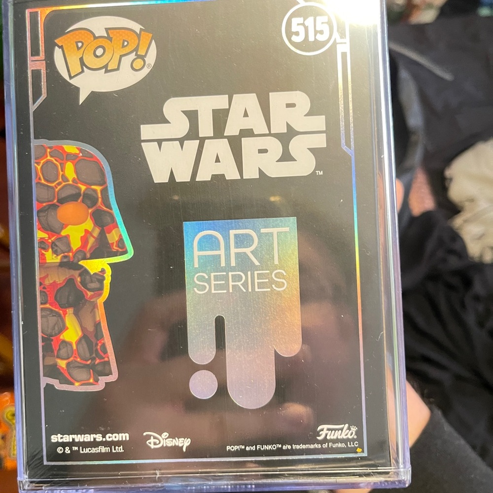Funko Pop! Artist Series: Star Wars - Darth Vader (Mustafar) Vinyl Bobblehead - Picture 5 of 6